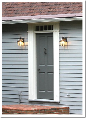 Exterior in Grays; Before & After